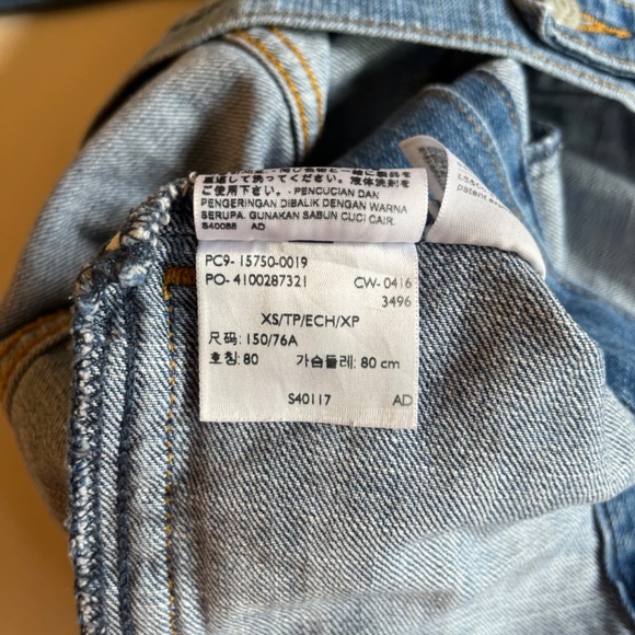 Levi’s Women Jean Jacket Size XS - Picture 4 of 5